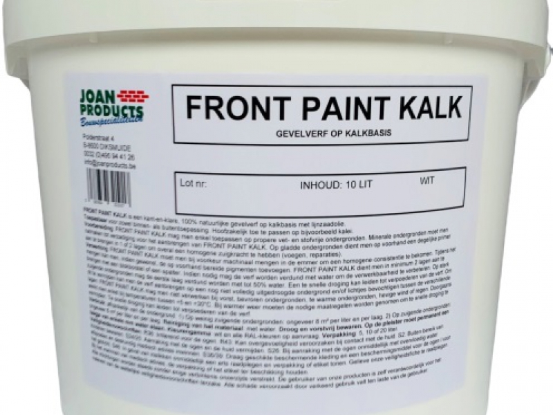 FRONT PAINT KALK Kaleiproducten - Joan Products